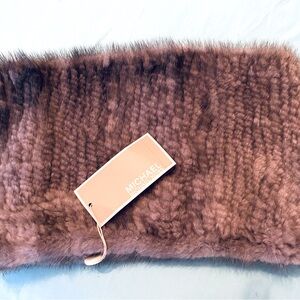 💯 % Real Mink Fur Collar from Michael Kors